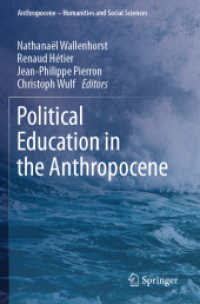 Political Education in the Anthropocene (Anthropocene - Humanities and Social Sciences)