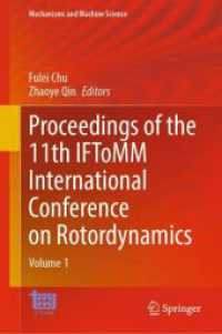 Proceedings of the 11th IFToMM International Conference on Rotordynamics : Volume 1 (Mechanisms and Machine Science)