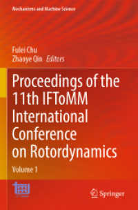 Proceedings of the 11th IFToMM International Conference on Rotordynamics : Volume 1 (Mechanisms and Machine Science)
