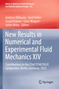 New Results in Numerical and Experimental Fluid Mechanics XIV : Contributions to the 23rd STAB/DGLR Symposium, Berlin, Germany, 2022 (Notes on Numerical Fluid Mechanics and Multidisciplinary Design)