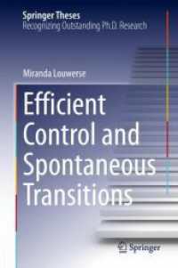 Efficient Control and Spontaneous Transitions (Springer Theses)