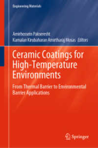 Ceramic Coatings for High-Temperature Environments : From Thermal Barrier to Environmental Barrier Applications (Engineering Materials)