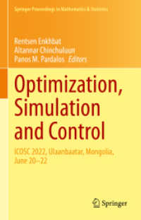 Optimization, Simulation and Control : ICOSC 2022, Ulaanbaatar, Mongolia, June 20-22 (Springer Proceedings in Mathematics & Statistics)
