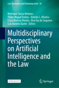 Multidisciplinary Perspectives on Artificial Intelligence and the Law (Law, Governance and Technology Series)