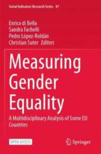 Measuring Gender Equality : A Multidisciplinary Analysis of Some EU Countries (Social Indicators Research Series)