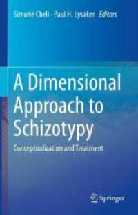 A Dimensional Approach to Schizotypy : Conceptualization and Treatment