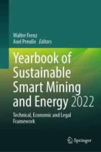 Yearbook of Sustainable Smart Mining and Energy 2022 : Technical, Economic and Legal Framework (Yearbook of Sustainable Smart Mining and Energy - Technical, Economic and Legal Framework)