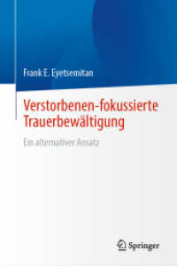 Verstorbenen-fokussierte Trauerbewältigung : Ein alternativer Ansatz