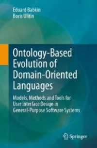 Ontology-Based Evolution of Domain-Oriented Languages : Models, Methods and Tools for User Interface Design in General-Purpose Software Systems