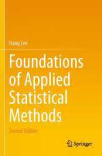 Foundations of Applied Statistical Methods （2ND）