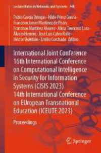 International Joint Conference 16th International Conference on Computational Intelligence in Security for Information Systems (CISIS 2023) 14th International Conference on EUropean Transnational Education (ICEUTE 2023) : Proceedings (Lecture Notes i