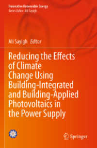 Reducing the Effects of Climate Change Using Building-Integrated and Building-Applied Photovoltaics in the Power Supply (Innovative Renewable Energy)