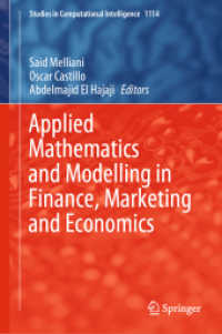 Applied Mathematics and Modelling in Finance, Marketing and Economics (Studies in Computational Intelligence)