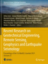 Recent Research on Geotechnical Engineering, Remote Sensing, Geophysics and Earthquake Seismology : Proceedings of the 1st MedGU, Istanbul 2021 (Volume 3) (Advances in Science, Technology & Innovation)