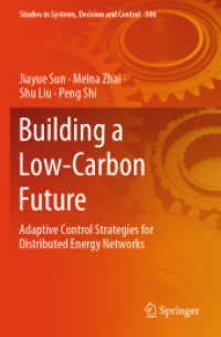 Building a Low-Carbon Future : Adaptive Control Strategies for Distributed Energy Networks (Studies in Systems, Decision and Control)