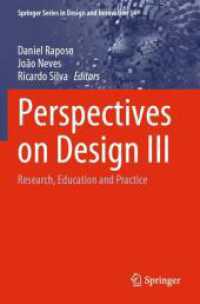 Perspectives on Design III : Research, Education and Practice (Springer Series in Design and Innovation)