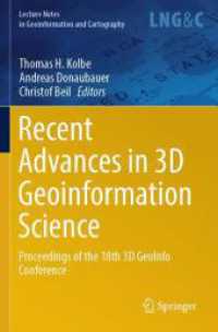 Recent Advances in 3D Geoinformation Science : Proceedings of the 18th 3D GeoInfo Conference (Lecture Notes in Geoinformation and Cartography)