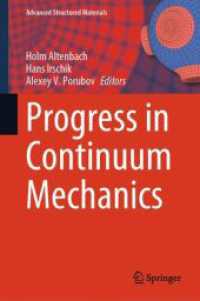Progress in Continuum Mechanics (Advanced Structured Materials)