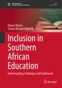 Inclusion in Southern African Education : Understanding, Challenges and Enablement (Sustainable Development Goals Series)