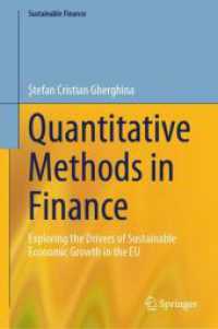 Quantitative Methods in Finance : Exploring the Drivers of Sustainable Economic Growth in the EU (Sustainable Finance)