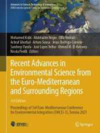 Recent Advances in Environmental Science from the Euro-Mediterranean and Surrounding Regions (3rd Edition) : Proceedings of 3rd Euro-Mediterranean Conference for Environmental Integration (EMCEI-3), Tunisia 2021 (Advances in Science, Technology & Inn