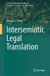 Intersemiotic Legal Translation (Law and Visual Jurisprudence)
