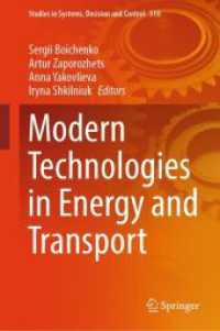 Modern Technologies in Energy and Transport (Studies in Systems, Decision and Control)