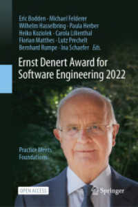 Ernst Denert Award for Software Engineering 2022 : Practice Meets Foundations