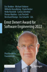 Ernst Denert Award for Software Engineering 2022 : Practice Meets Foundations