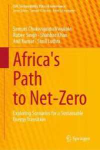 Africa's Path to Net-Zero : Exploring Scenarios for a Sustainable Energy Transition (Csr, Sustainability, Ethics & Governance)