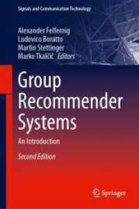 Group Recommender Systems : An Introduction (Signals and Communication Technology) （2ND）