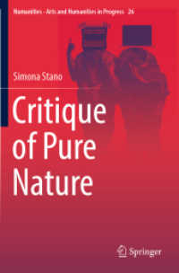 Critique of Pure Nature (Numanities - Arts and Humanities in Progress)