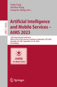 Artificial Intelligence and Mobile Services - AIMS 2023 : 12th International Conference, Held as Part of the Services Conference Federation, SCF 2023, Honolulu, HI, USA, September 23-26, 2023, Proceedings (Lecture Notes in Computer Science)