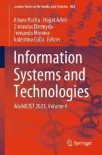 Information Systems and Technologies : WorldCIST 2023, Volume 4 (Lecture Notes in Networks and Systems)