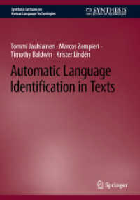 Automatic Language Identification in Texts (Synthesis Lectures on Human Language Technologies)