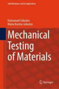 Mechanical Testing of Materials (Solid Mechanics and Its Applications)