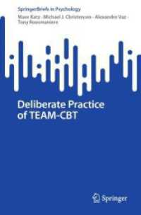Deliberate Practice of TEAM-CBT (Springerbriefs in Psychology)