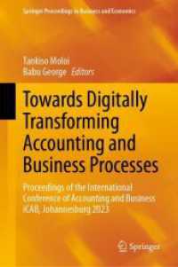 Towards Digitally Transforming Accounting and Business Processes : Proceedings of the International Conference of Accounting and Business iCAB, Johannesburg 2023 (Springer Proceedings in Business and Economics)