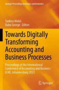 Towards Digitally Transforming Accounting and Business Processes : Proceedings of the International Conference of Accounting and Business iCAB, Johannesburg 2023 (Springer Proceedings in Business and Economics)
