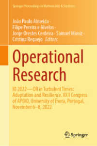 Operational Research : IO 2022—OR in Turbulent Times: Adaptation and Resilience. XXII Congress of APDIO, University of Évora, Portugal, November 6-8, 2022 (Springer Proceedings in Mathematics & Statistics)
