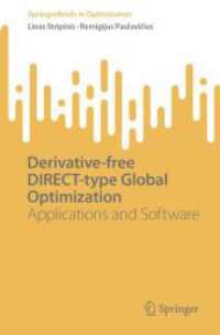 Derivative-free DIRECT-type Global Optimization : Applications and Software (Springerbriefs in Optimization)