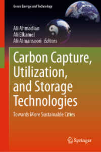 Carbon Capture, Utilization, and Storage Technologies : Towards More Sustainable Cities (Green Energy and Technology) （2024）