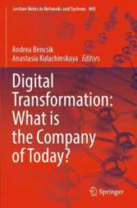 Digital Transformation: What is the Company of Today? (Lecture Notes in Networks and Systems)