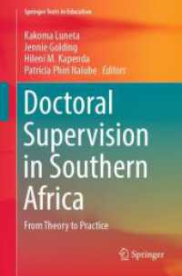 Doctoral Supervision in Southern Africa : From Theory to Practice (Springer Texts in Education)