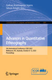 Advances in Quantitative Ethnography : 5th International Conference, ICQE 2023, Melbourne, VIC, Australia, October 8-12, 2023, Proceedings (Communications in Computer and Information Science)