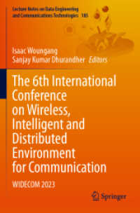The 6th International Conference on Wireless, Intelligent and Distributed Environment for Communication : WIDECOM 2023 (Lecture Notes on Data Engineering and Communications Technologies)