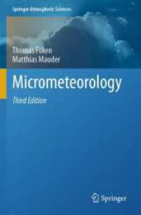 Micrometeorology (Springer Atmospheric Sciences) （3RD）