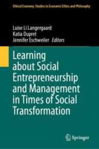 Learning about Social Entrepreneurship and Management in Times of Social Transformation (Ethical Economy)