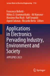 Applications in Electronics Pervading Industry, Environment and Society : APPLEPIES 2023 (Lecture Notes in Electrical Engineering)