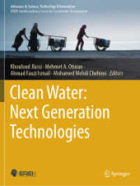 Clean Water: Next Generation Technologies (Advances in Science, Technology & Innovation)